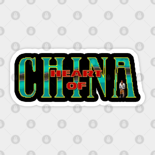 Heart of China Sticker by iloveamiga